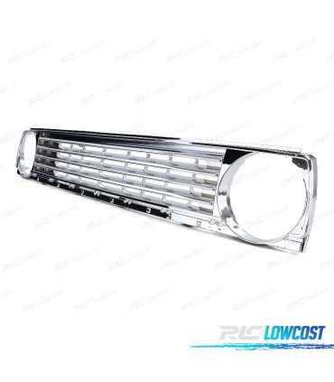 PARRILLA VOLKSWAGEN VW GOLF 2 83-91 CROMO + MOLDURA NEGRO
