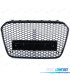 PARRILLA AUDI A6 C7 4G 10-14 PDC LOOK RS NEGRO BRILLO