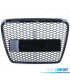 PARRILLA AUDI A6 C6 4F 08-11 LOOK RS NEGRO BRILLO