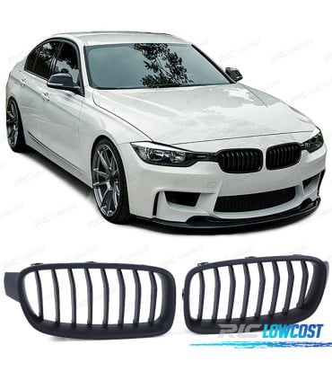 PARRILLAS BMW F30 F31 11-19 LOOK M PERFORMANCE NEGRO MATE