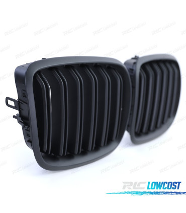 PARRILLAS BMW X5 E70 X6 E71 LOOK M NEGRO MATE