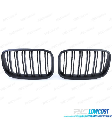 PARRILLAS BMW X5 E70 X6 E71 LOOK M NEGRO MATE