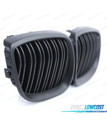 PARRILLAS BMW E92 E93 06-10 LOOK M NEGRO MATE