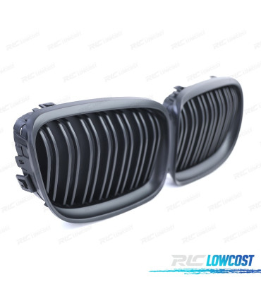 PARRILLAS BMW E90 E91 08-12 LOOK M NEGRO MATE