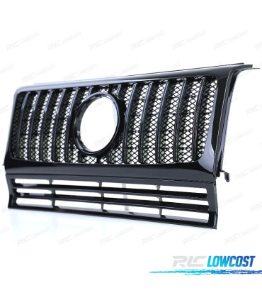 PARRILLA MERCEDES CLASE G W463 90-18 LOOK AMG NEGRO BRILLO
