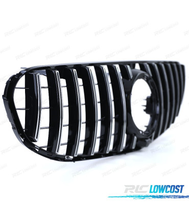 PARRILLA MERCEDES CLASE GLC X253 SUV 20- LOOK AMG NEGRO CROMO