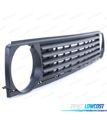 PARRILLA VOLKSWAGEN VW GOLF 2 83-91 NEGRO + MOLDURA NEGRO