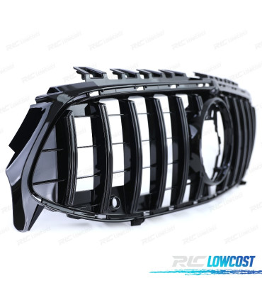 PARRILLA MERCEDES CLA C118 19- LOOK AMG GT NEGRO BRILLO