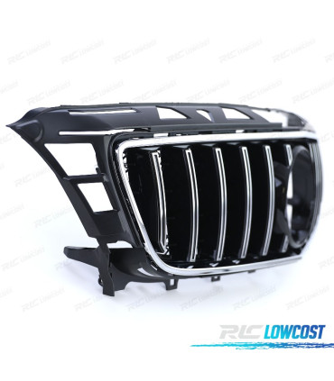 PARRILLA MERCEDES CLS C218 11-14 LOOK GT NEGRO CROMO
