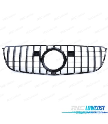 PARRILLA MERCEDES GLS X166 15-19 NEGRO BRILLO LOOK AMG GT