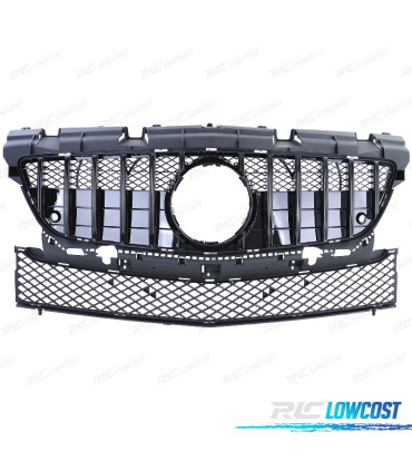 PARRILLA MERCEDES SLK R172 11-15 NEGRO BRILLO LOOK GT-R