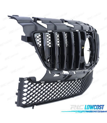 PARRILLA MERCEDES SLK R172 11-15 NEGRO BRILLO LOOK GT-R