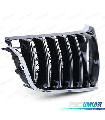 PARRILLA MERCEDES E C207 A207 09-13 NEGRO CROMO LOOK GTR