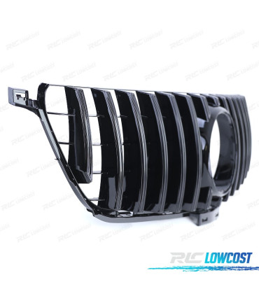 PARRILLA MERCEDES ML W166 11-15 LOOK AMG NEGRO BRILLO
