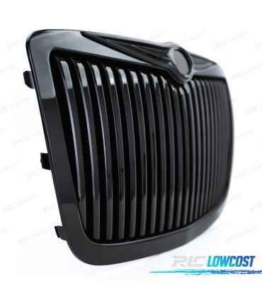 PARRILLA CHRYSLER 300C 04-11 NEGRO BRILLO