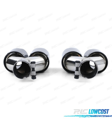 COLAS ESCAPE BMW LOOK M PERFORMANCE CROMO CARBONO