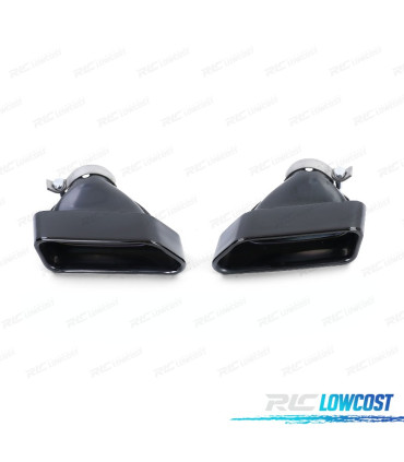 COLAS ESCAPE BMW F10 F11 F12 F13 LOOK V8 NEGRO