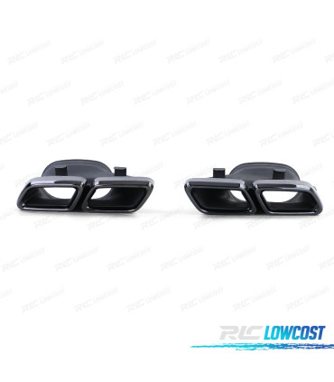 COLAS ESCAPE MERCEDES CLASE C W205 14-18 LOOK C63 AMG