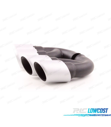 COLAS ESCAPE PORSCHE CAYENNE V8 GTS TURBO S 10-14 PLATA MATE