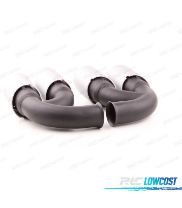 COLAS ESCAPE PORSCHE CAYENNE V8 GTS TURBO S 10-14 PLATA MATE