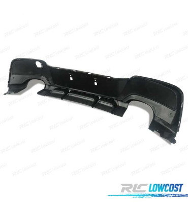 DIFUSOR PARA BMW F20 F21 11-15 LOOK M-PERFORMANCE SALIDAS DOBLES 2 LADOS