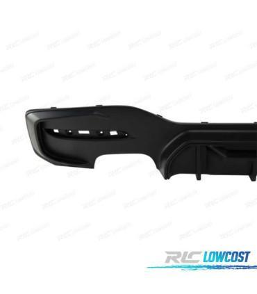 DIFUSOR BMW F20 LCI 15-19 LOOK COMPETITION NEGRO MATE