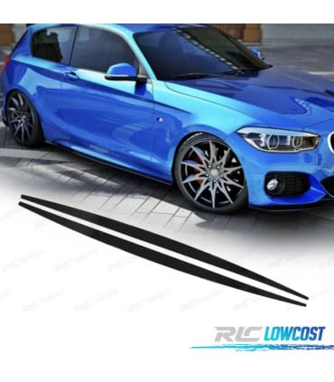 AÑADIDOS TALONERAS BMW F20 F21 11-18 LOOK M PERFORMANCE NEGRO BRILLO