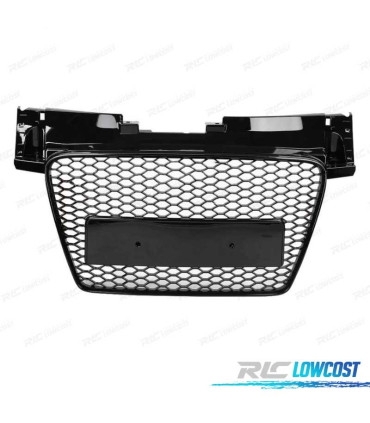 PARRILLA AUDI TT 8J 06-14 LOOK RS NEGRO BRILLO LOOK RS