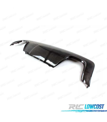 DIFUSOR BMW E60 03-10 LOOK M DOBLE SALIDA CARBONO
