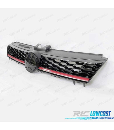 PARRILLA VOLKSWAGEN VW GOLF 7 12-17 GTI NEGRO ROJO