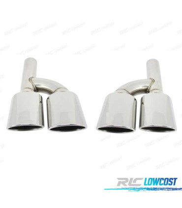 COLAS ESCAPE MERCEDES CLASE C W204 07-15 LOOK AMG 50X100