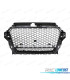 PARRILLA AUDI A3 8V 12-16 LOOK RS3 NEGRO BRILLANTE