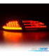PILOTOS SEAT LEON 04-09 1P LED ROJO CROMO