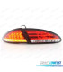 PILOTOS SEAT LEON 04-09 1P LED ROJO CROMO