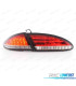 PILOTOS SEAT LEON 04-09 1P LED ROJO CROMO