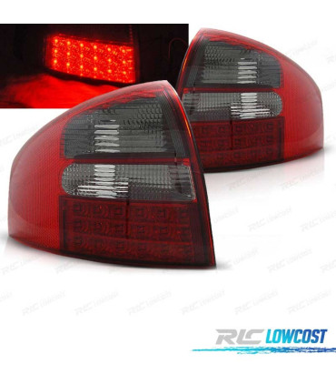PILOTOS AUDI A6 4B 97-04 LED ROJO AHUMADO