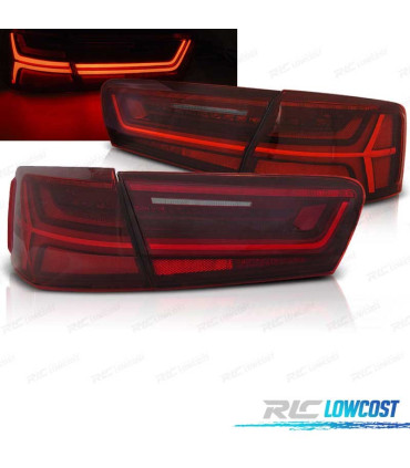 PILOTOS AUDI A6 C7 11-14 ROJOS INTERMITENTE LED DINAMICO