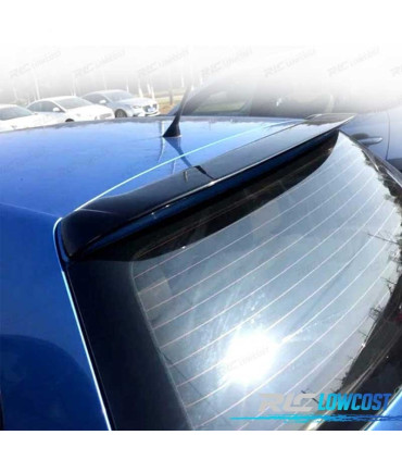 ALERON SPOILER VOLKSWAGEN VW POLO MK4 01-09 ABS NEGRO BRILLO