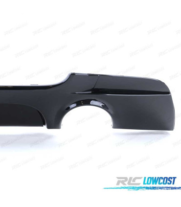DIFUSOR BMW E92 E93 06-14 LOOK M PERFORMANCE NEGRO BRILLO