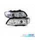 FAROS BMW X5 E53 99-03 OJOS ANGEL FONDO CROMO