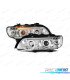 FAROS BMW X5 E53 99-03 OJOS ANGEL FONDO CROMO