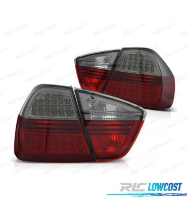 PILOTOS PARA BMW E90 05-08 LED ROJO AHUMADO