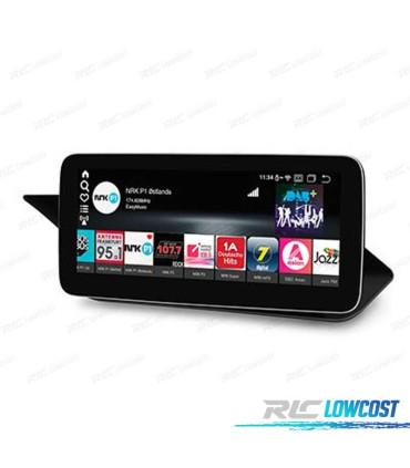 RADIO GPS ANDROID 10 PARA MERCEDES CLASE E W212 S212 09 - 13 NTG 4.0