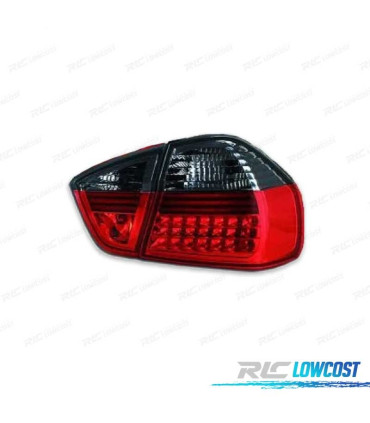 PILOTOS BMW E90 BERLINA LED ROJO AHUMADO