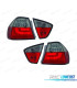 PILOTOS BMW E90 05-08 LED + HALOGENO ROJO AHUMADO