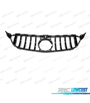 PARRILLA MERCEDES W205 14-18 LOOK AMG GT CROMO NEGRO
