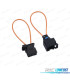 CONECTOR DE FIBRA OPTICA FIBERLOOP HEMBRA Y MACHO