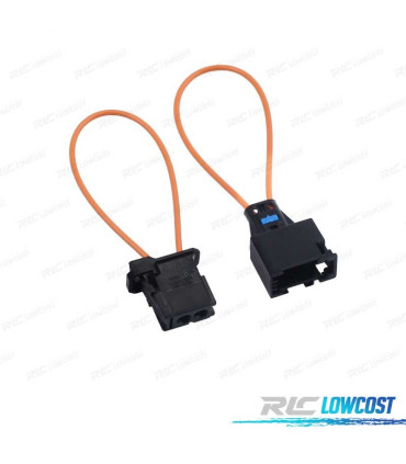 CONECTOR DE FIBRA OPTICA FIBERLOOP HEMBRA Y MACHO