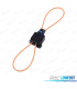 CONECTOR DE FIBRA OPTICA FIBERLOOP HEMBRA Y MACHO