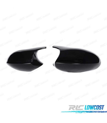 CARCASAS ESPEJOS BMW E92 E93 06-10 LOOK M3 NEGRO BRILLO